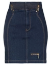 VERSACE JEANS COUTURE VERSACE JEANS COUTURE WOMAN DENIM SKIRT BLUE SIZE 0 COTTON, LYOCELL, ELASTOMULTIESTER, ELASTANE,42815704PH 2