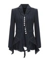 HIGH BY CLAIRE CAMPBELL HIGH WOMAN SUIT JACKET MIDNIGHT BLUE SIZE 8 POLYESTER, RAYON,49605896GT 5