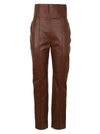 ALEXANDRE VAUTHIER LEATHER trousers,11600913