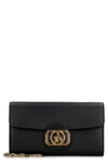 LANVIN LEATHER CLUTCH WITH STRAP,11601581