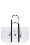 OFF-WHITE LOGO DETAIL TOTE BAG,11601282