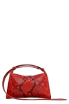 Simon Miller Puffin Leather Shoulder Bag In Animalier