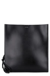 JIL SANDER TANGLE LEATHER TOTE,11600574