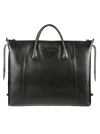GIVENCHY LOGO PATCH TOP ZIP TOTE,11600079