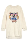 KENZO KIDS' TIGER SWEATSHIRT DRESS,KR30248