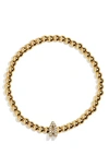 BAUBLEBAR PISA PAVÉ INITIAL BRACELET,33316