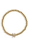 BAUBLEBAR PISA PAVÉ INITIAL BRACELET,33316