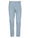 BE ABLE BE ABLE MAN PANTS PASTEL BLUE SIZE 40 COTTON, ELASTANE,13519025JO 6