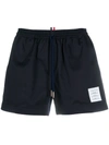 THOM BROWNE DRAWCORD WAISTBAND RUGBY SHORTS