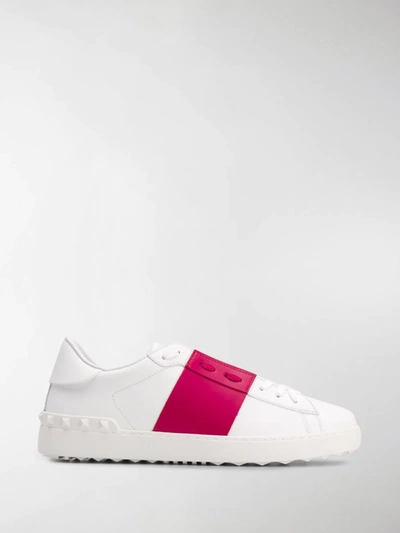 Valentino Garavani Open Low-top Sneakers In White
