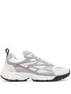 Zadig & Voltaire Nyro Zv-embroidered Sneakers In Grey