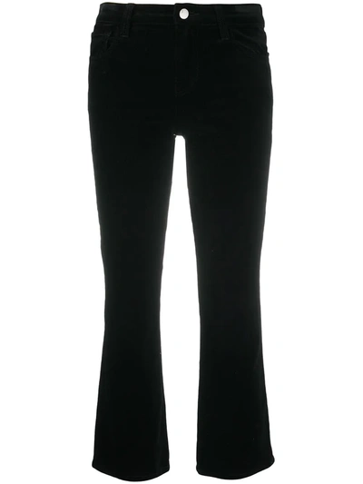 J Brand Mid-rise Cropped Trousers In Vanty