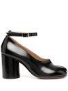 MAISON MARGIELA PATENT FINISH TABI PUMPS