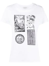 ALEXANDER MCQUEEN SKELETON PRINT T-SHIRT