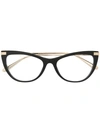 DOLCE & GABBANA CAT-EYE GLASSES