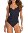 Miraclesuit Must Haves Sanibel Underwire One-piece In Black