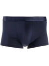Cdlp Navy Stretch-lyocell Boxer Trunks In Blue