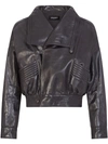 DOLCE & GABBANA WRAPAROUND LONG-SLEEVE JACKET