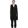 RAF SIMONS BLACK LABO CAPE COAT