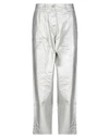 8PM 8PM WOMAN PANTS PLATINUM SIZE M COTTON,13516605AB 4