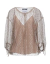 Moschino Blouses In Beige