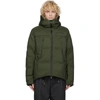 MONCLER GREEN DOWN PLANAVAL JACKET