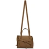 LOEWE TAN MINI GATE TOP HANDLE BAG