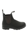 BLUNDSTONE ELASTICATED DETAIL ANKLE BOOT IN BLACK