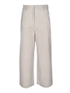 MAX MARA SERIO PALAZZO PANTS IN WHITE