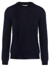 MAISON MARGIELA CREWNECK SWEATER IN BLUE