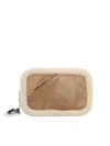 GOLDEN GOOSE STAR CROSSOBODY BAG IN BEIGE