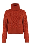DOLCE & GABBANA CABLE KNIT SWEATER,FX893TJAM4T R5148