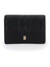 BURBERRY BURBERRY QUILTED CHAIN CREDIT CARDHOLDER