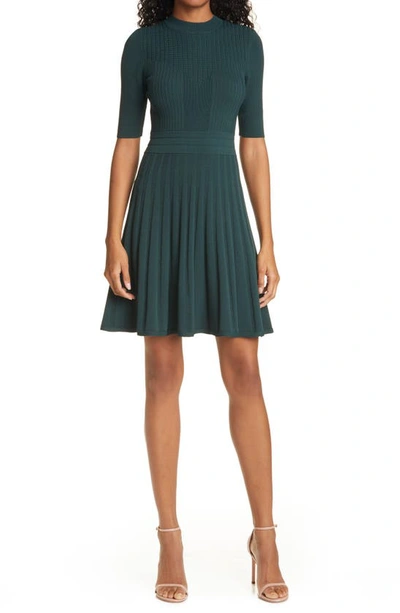 open lace back dress Pleat Detail Sleeveless Column Midi Dress | Dahrcy main image 0