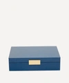 ADDISON ROSS BLUE SHAGREEN BOX,000716046