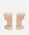 SOPHIA COLUMN BOOKENDS SET OF TWO,000715412
