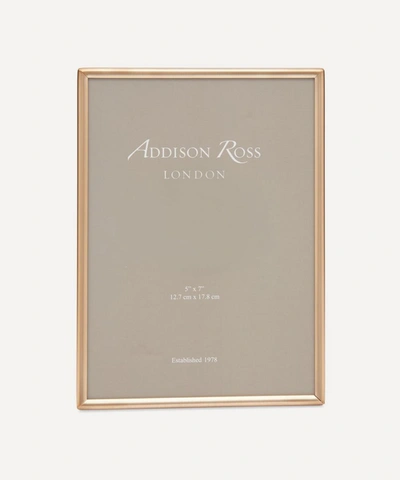 Addison Ross Fine Matte Gold 5x7' Photo Frame