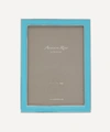 ADDISON ROSS AQUA BLUE ENAMEL 5X7' PHOTO FRAME,000716048