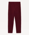 ISSEY MIYAKE TAPERED CROPPED TROUSERS,000702259