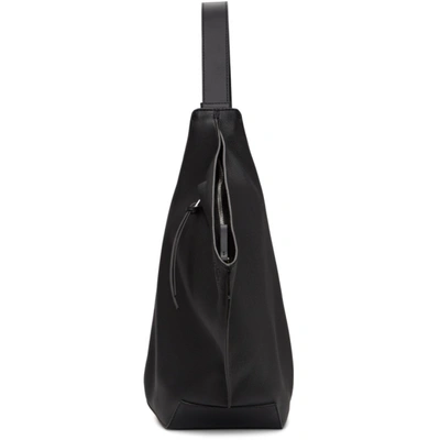 Loewe Anton Small Grained-leather Backpack In Black