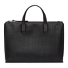 LOEWE BLACK TEXTURED GOYA SIMPLE BRIEFCASE