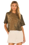 Cotton Citizen The Tokyo Crop Tee - Toffee Haze - Size Xs In Toffee Haze