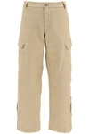JACQUEMUS CHECKERED CARGO trousers