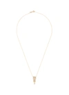 XIAO WANG 'ASTRO' DIAMOND 18K GOLD PENDANT NECKLACE