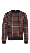TOMMY HILFIGER COLLINS PLAID CREW SWEATER