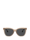 Burberry Grey Square Ladies Sunglasses Be4308f 385687 56