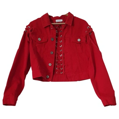 Pre-owned Sandro Red Cotton Jacket