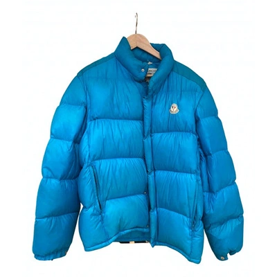Pre-owned Moncler Classic Turquoise Jacket