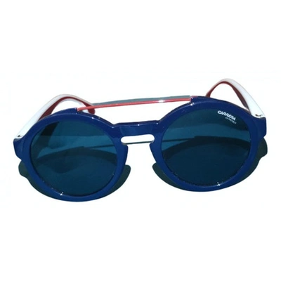 Pre-owned Carrera Blue Sunglasses