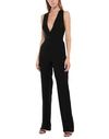 DSQUARED2 DSQUARED2 WOMAN JUMPSUIT BLACK SIZE 4 VISCOSE, ELASTANE